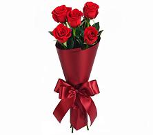 Букет 5 Красных роз Эдлесс Лав в Хотынец