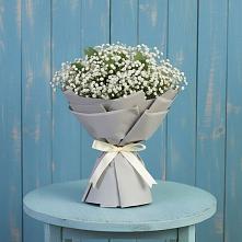 Букет цветов из:  Гипсофила в Хотынец