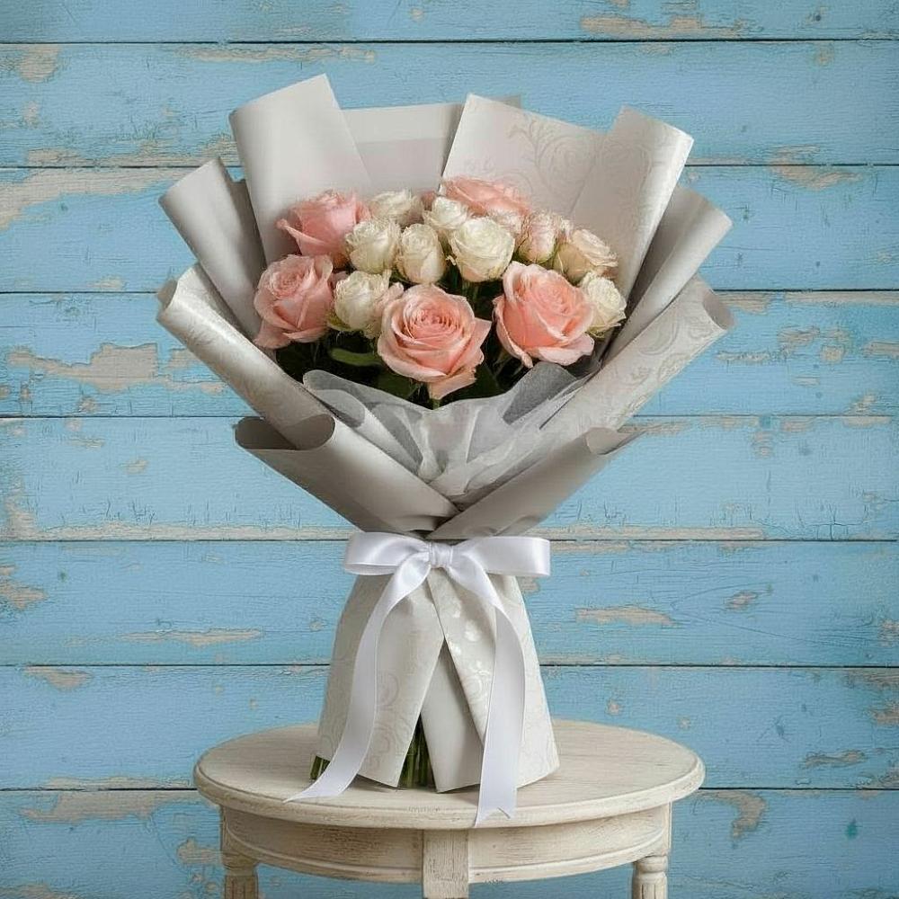 Букет цветов из: Розы в Хотынец