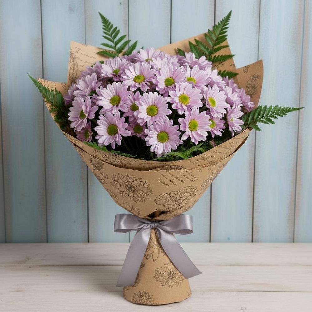 Букет цветов из: Хризантемы в Хотынец