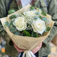 Букет Нежные грёзы в Хотынец Букет цветов из: Розы в Хотынец