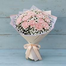 Букет цветов из:  Гвоздики в Хотынец