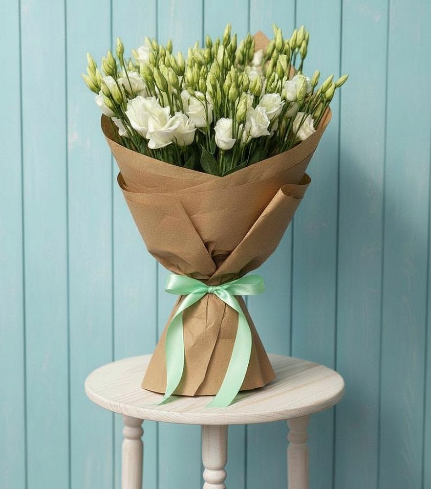 Букет цветов из: Лизиантусы в Хотынец