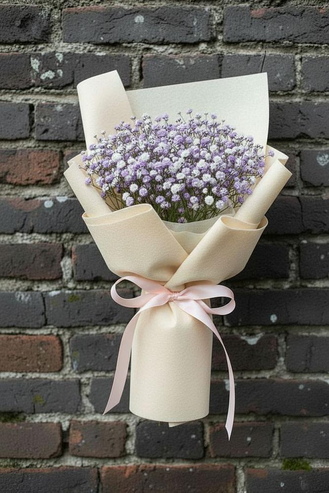 Букет цветов из: Гипсофила в Хотынец