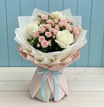 Букет цветов из:  Розы в Хотынец