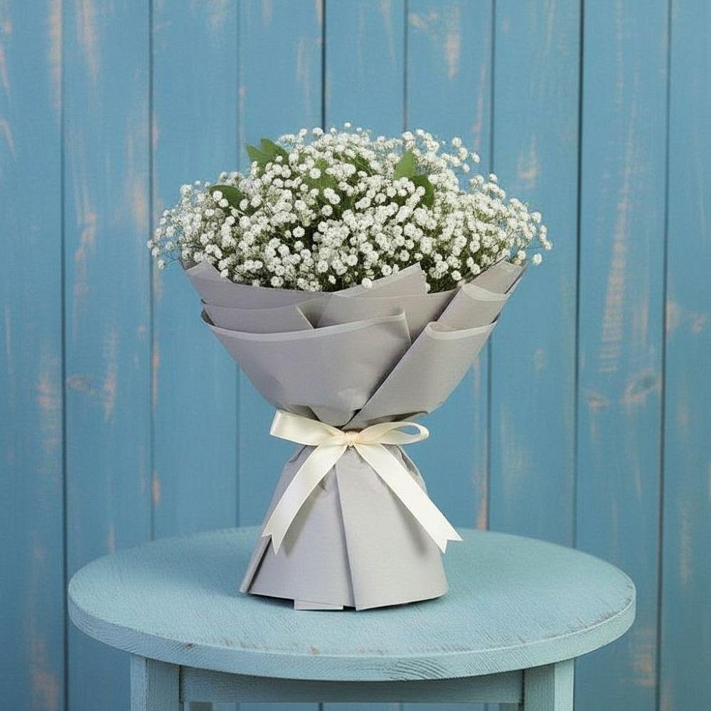 Букет цветов из: Гипсофила в Хотынец