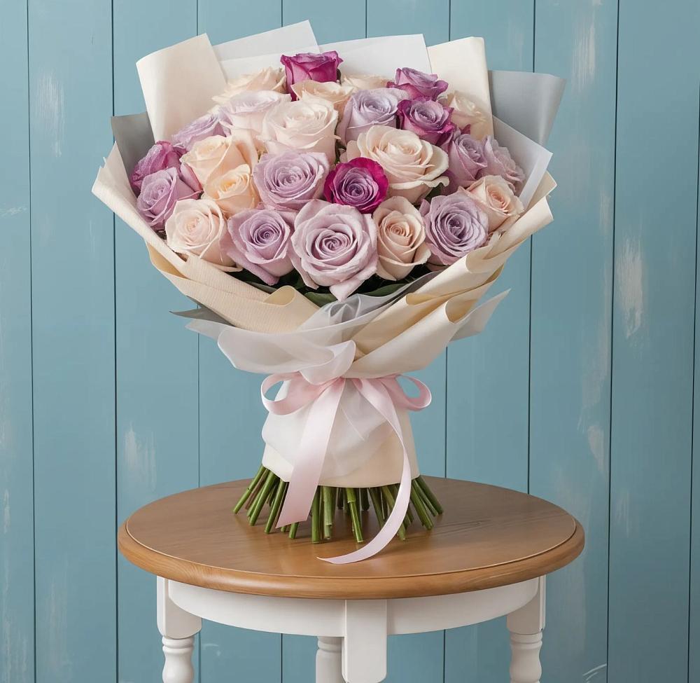 Букет цветов из: Розы в Хотынец