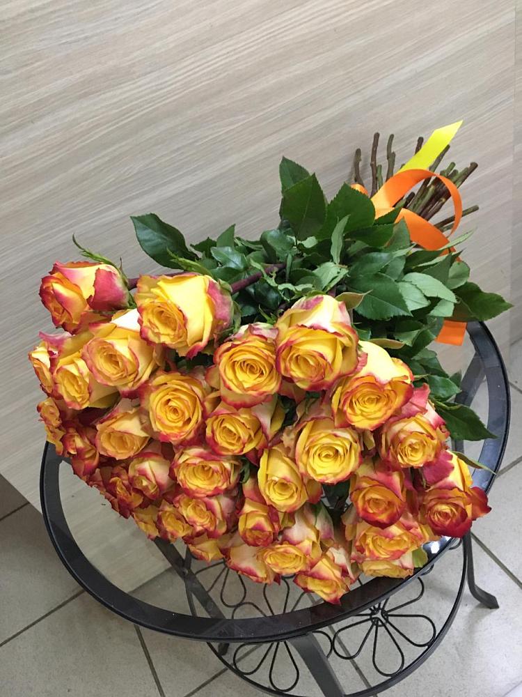 Букет Желтые розы в Хотынец