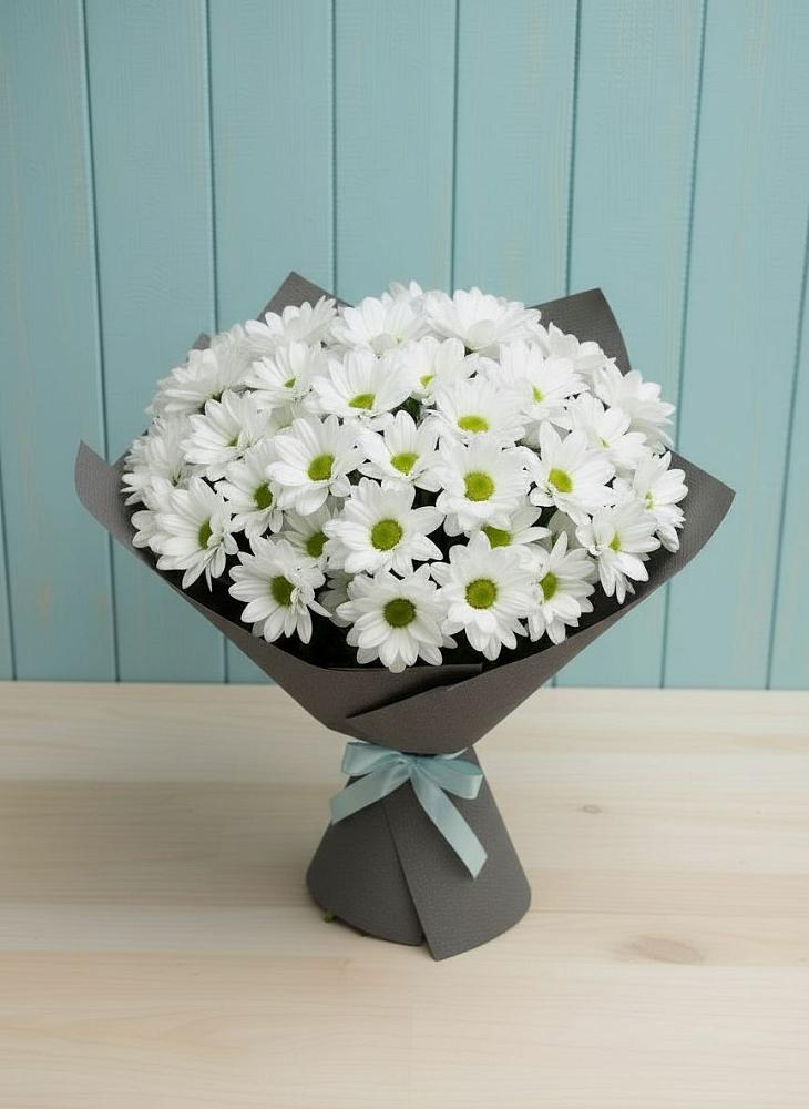 Букет цветов из: Хризантемы в Хотынец