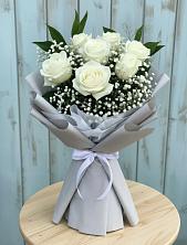 Букет цветов из:  Розы в Хотынец