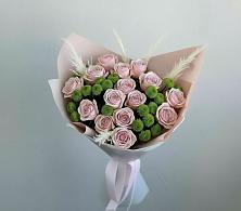 Букет цветов из:  Розы и Хризантемы в Хотынец