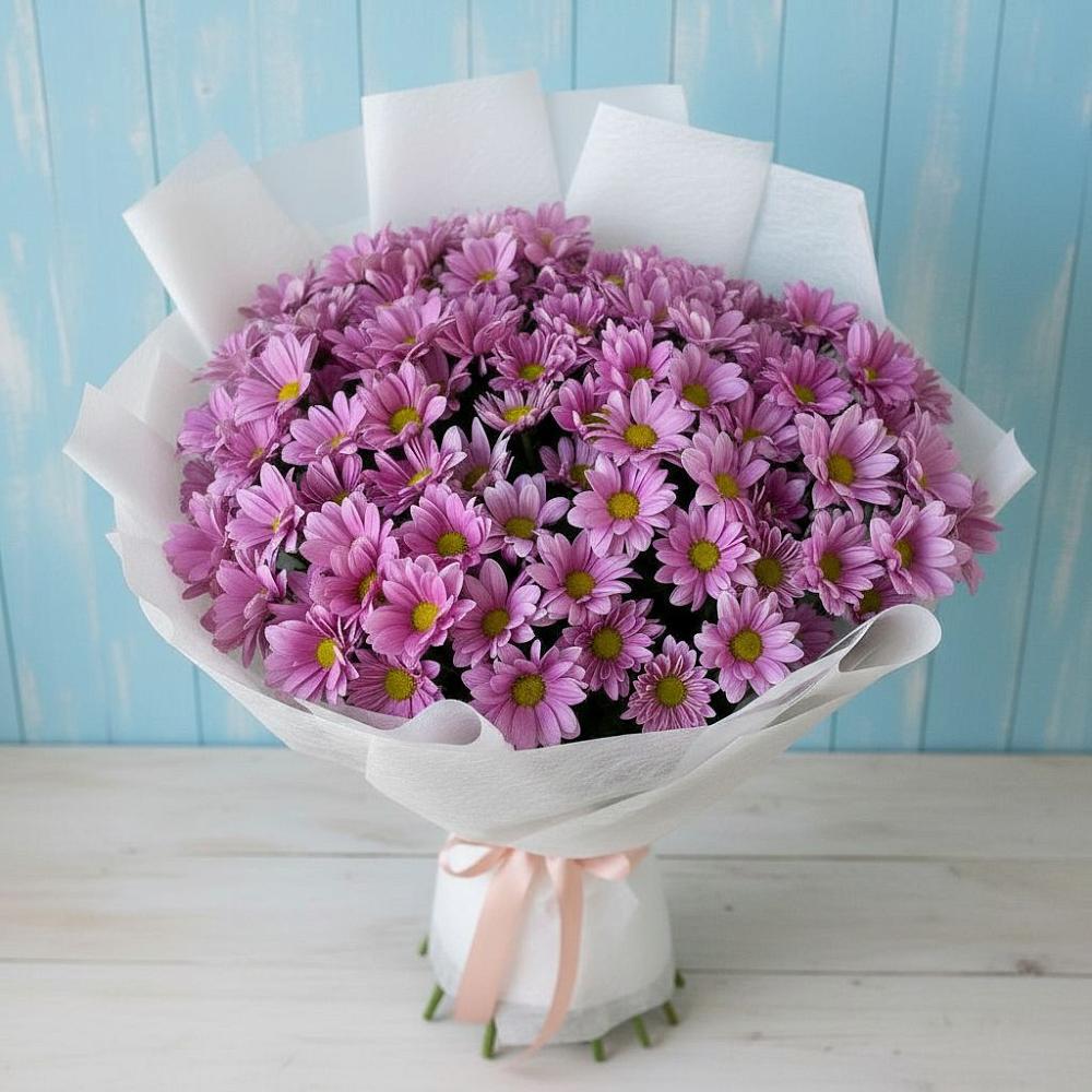 Букет цветов из: Хризантемы в Хотынец