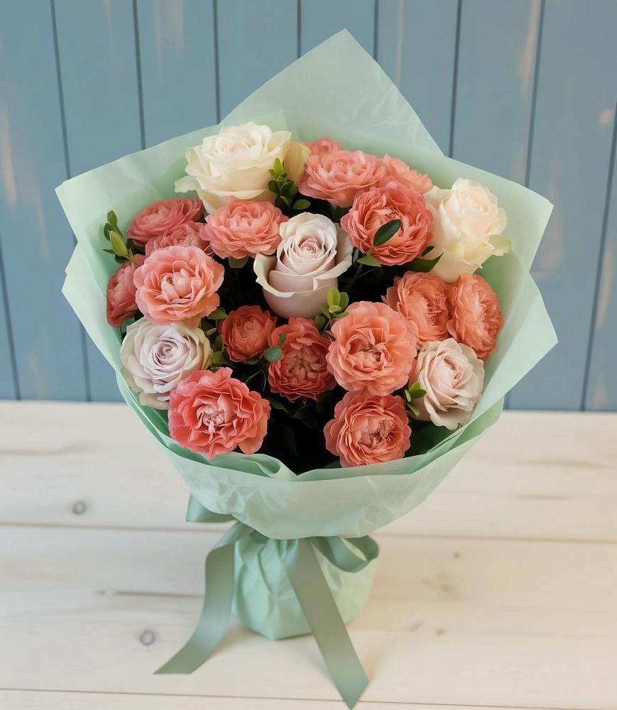 Букет цветов из: Розы в Хотынец