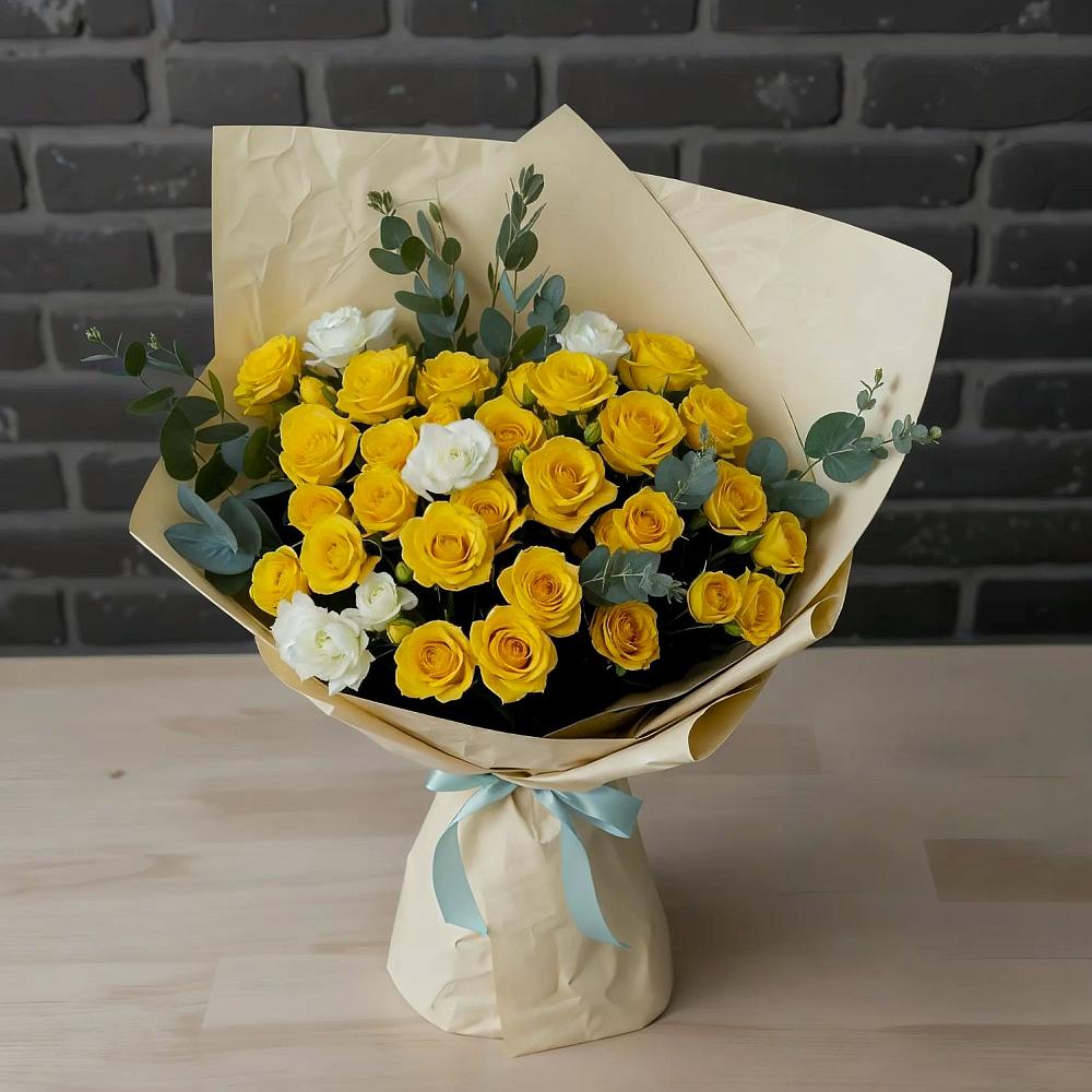 Букет цветов из: Розы в Хотынец