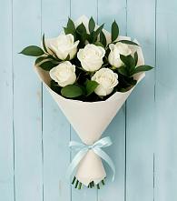 Букет цветов из:  Розы в Хотынец