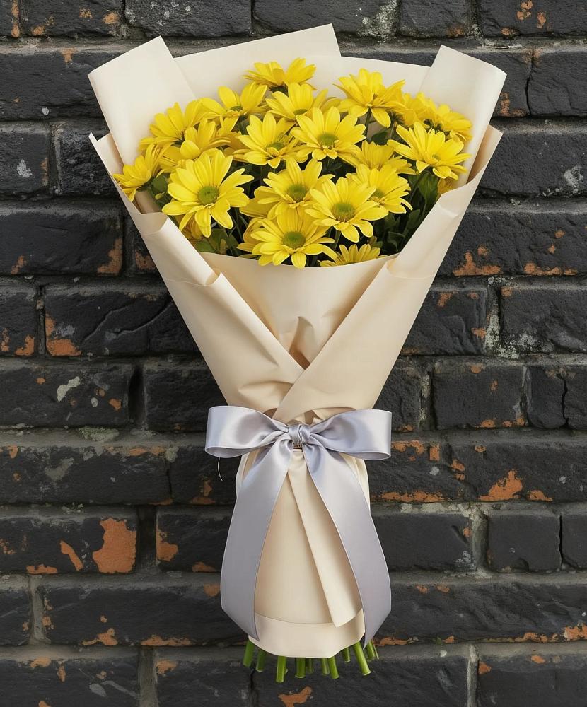 Букет цветов из: Хризантемы в Хотынец