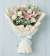 Букет цветов из:  Лилии в Хотынец